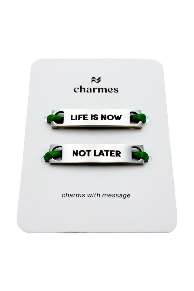 life is now, not later life is now, not later